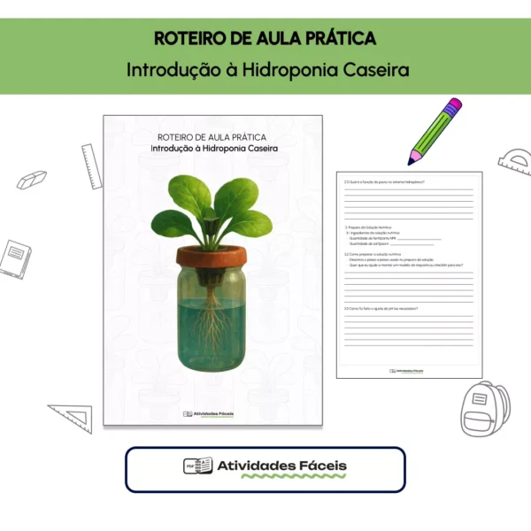 [BIO] - Roteiro de Aula Prática - Introdução à Hidroponia Caseira