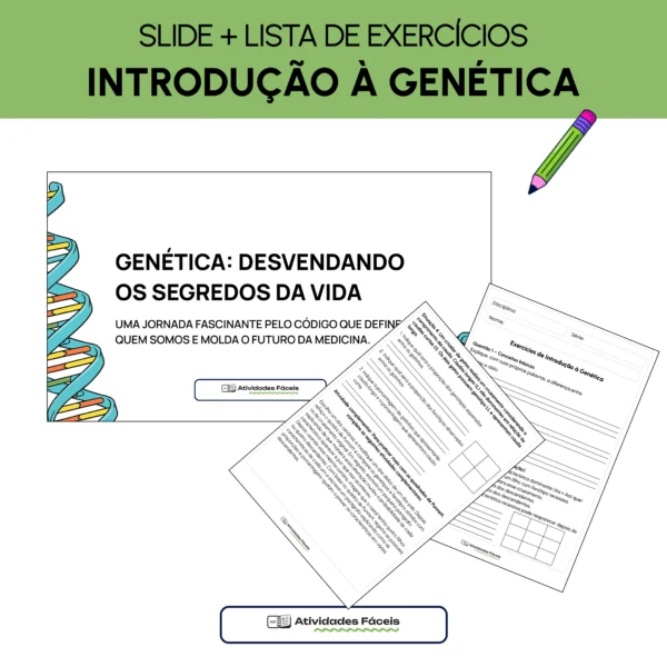 [BIO] - Combo de Genética – Slides + Lista de Exercícios 