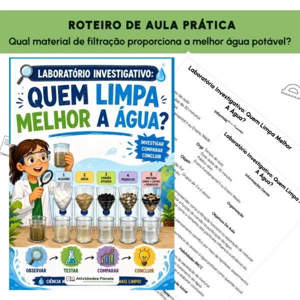 [CIE] - Qual material de filtração proporciona a melhor água potável